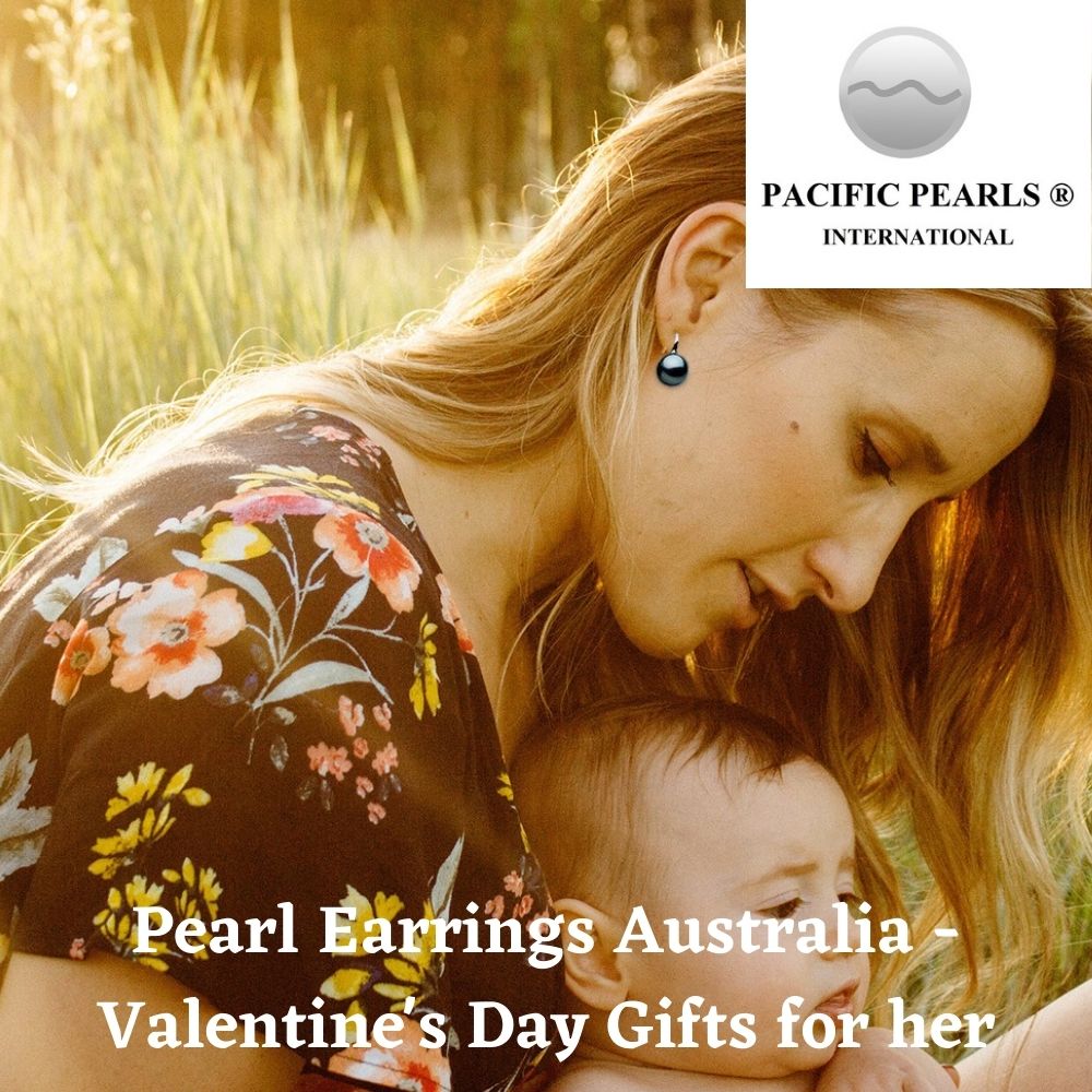 Pearl Earrings Australia - Valentine's Day Gifts for her